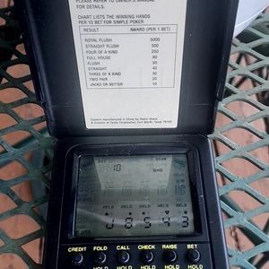 Vintage Radio Shack 2-In-1 Casino Game